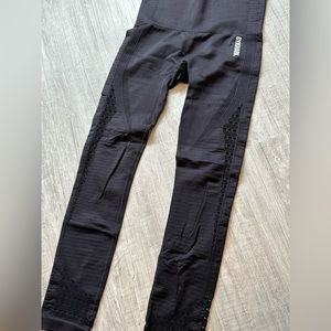 Gymshark Energy Seamless Leggings/Black/Size Small(6)
